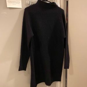 Black sweater dress